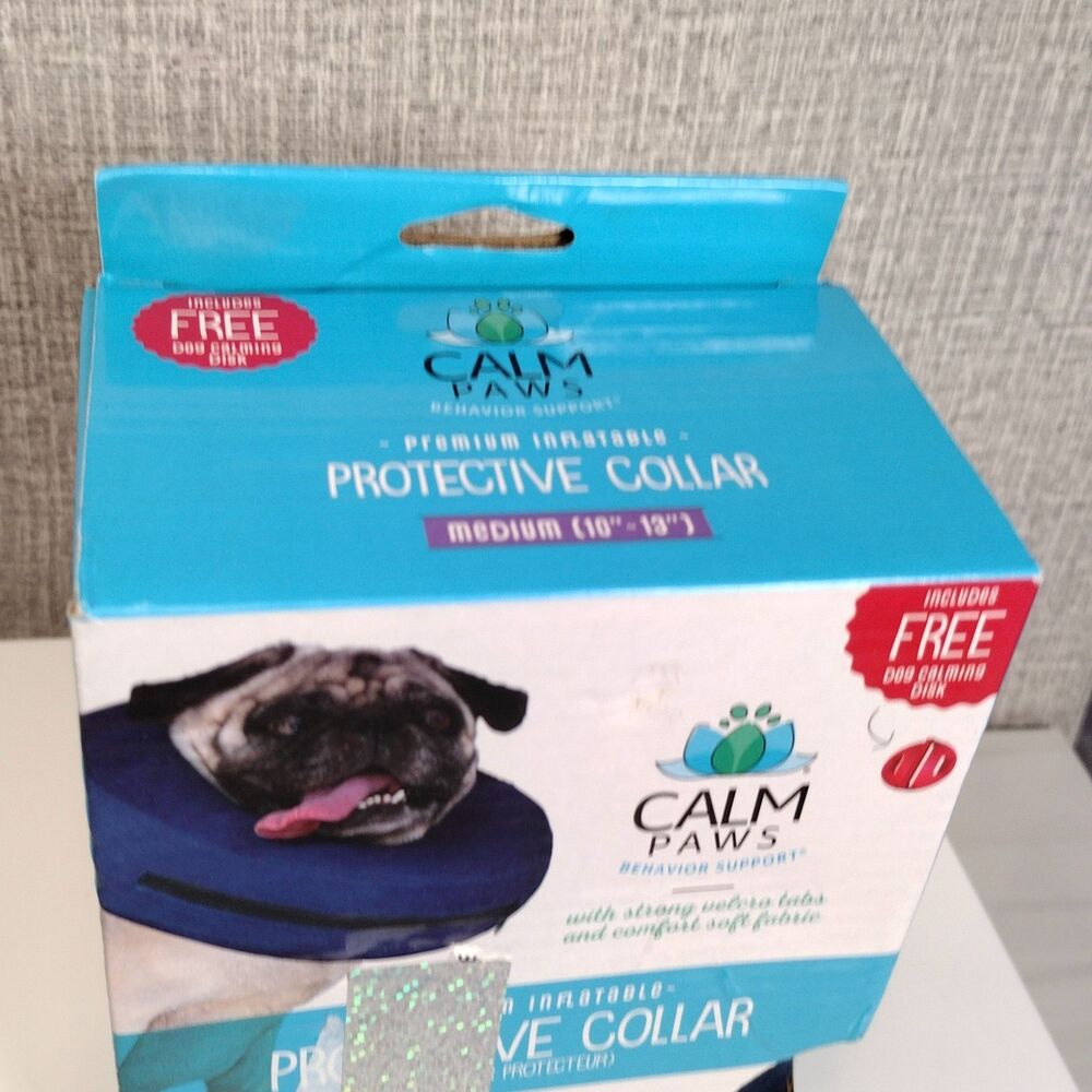 Calm Paws Behavior Support Inflatable Protective Collar-For Medium Dogs - Picture 5 of 8